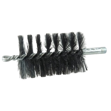 Weiler 3" Single Spiral Flue Brush .012 Steel Fill 44135